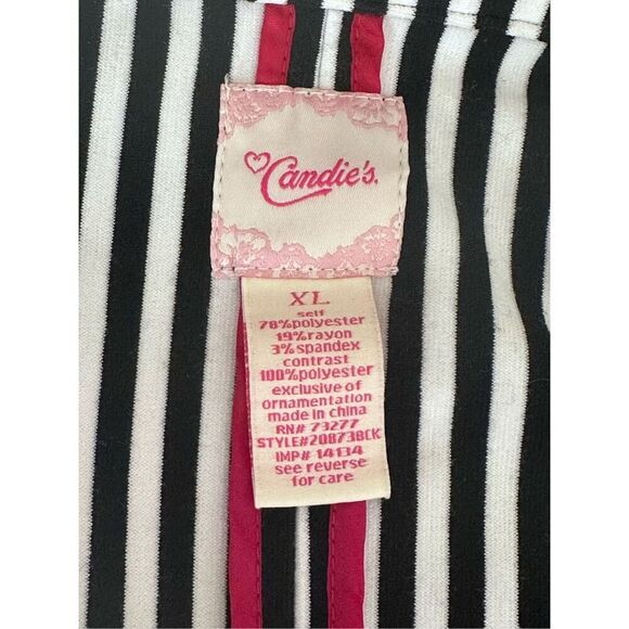 Candies black and white cropped blazer - Picture 8 of 9